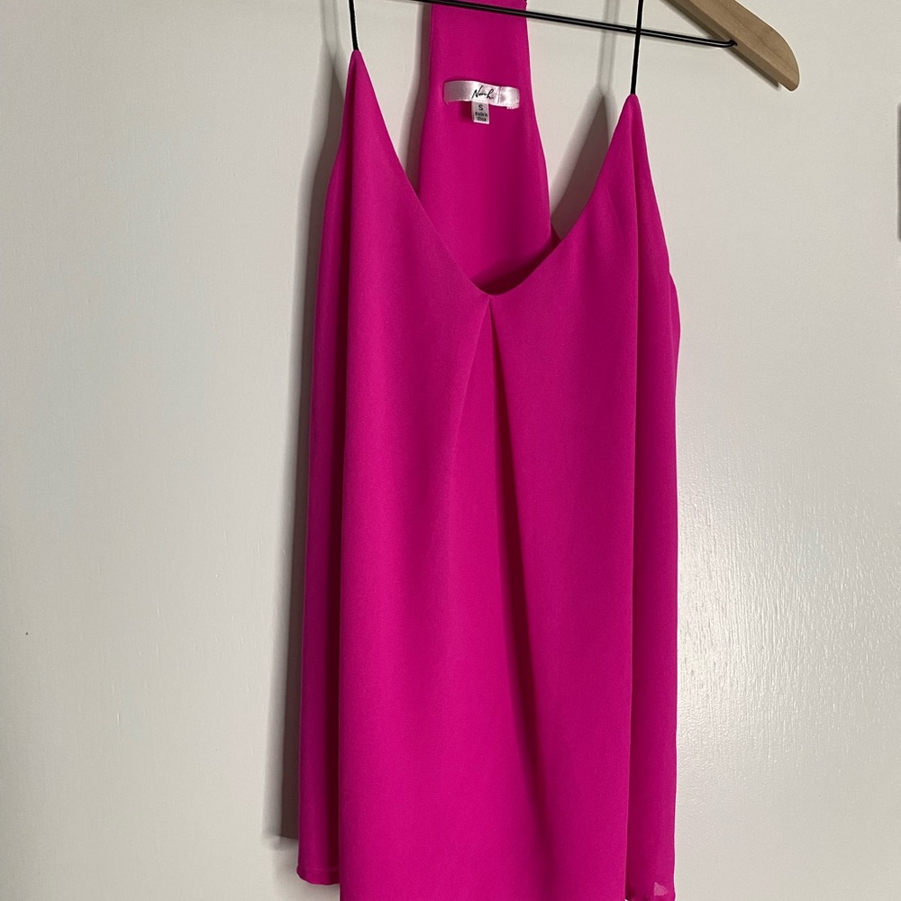 Aritzia Vibrant Pink Camisole Top